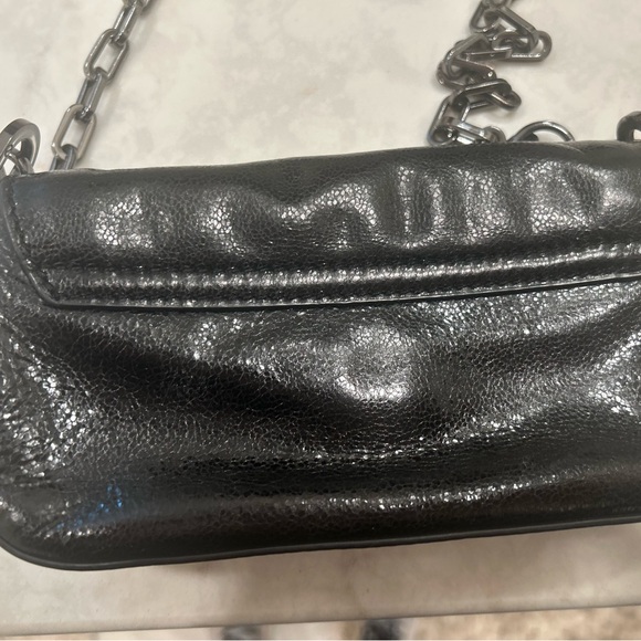 Tory Burch Shiny Black Crossbody Bag - Picture 2 of 6